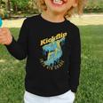 Kickflip Into 4th Grade Skateboard Lover Back To School Graphic Toddler Long Sleeve Tee Kickflip Into 4th Grade Skateboard Lover Back To School Graphic Toddler Long Sleeve Tee