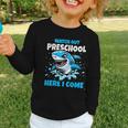 Kids Back To School Watch Out Preschool Here I Come Shark Boys Graphic Toddler Long Sleeve Tee Kids Back To School Watch Out Preschool Here I Come Shark Boys Graphic Toddler Long Sleeve Tee