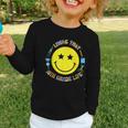 Living That 10th Grade Life Fun Back To School Supply Smile Graphic Toddler Long Sleeve Tee Living That 10th Grade Life Fun Back To School Supply Smile Graphic Toddler Long Sleeve Tee