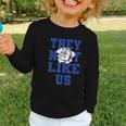 Not Like Bulldog Back To School Spirit B Graphic Toddler Long Sleeve Tee Not Like Bulldog Back To School Spirit B Graphic Toddler Long Sleeve Tee