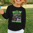 Rollin' Into 3rd Grade Monster Truck Back To School Boys Graphic Toddler Long Sleeve Tee Rollin' Into 3rd Grade Monster Truck Back To School Boys Graphic Toddler Long Sleeve Tee