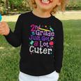 Second Grade Just Got Cuter Cute 2nd Grade Back To School Graphic Toddler Long Sleeve Tee Second Grade Just Got Cuter Cute 2nd Grade Back To School Graphic Toddler Long Sleeve Tee