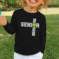 Senior Class Of 2026 Tennis Seniors Back To School 2026 Graphic Toddler Long Sleeve Tee