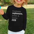 Sophomore Class Of 2028 Shirt Back To School High School Tee Graphic Toddler Long Sleeve Tee