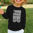 Third Grade Dude First Day Back To School Boys Kids Graphic Toddler Long Sleeve Tee Third Grade Dude First Day Back To School Boys Kids Graphic Toddler Long Sleeve Tee
