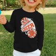 Tigers Cheerleading Back To School Cheer Team Spirit Orange Graphic Toddler Long Sleeve Tee Tigers Cheerleading Back To School Cheer Team Spirit Orange Graphic Toddler Long Sleeve Tee