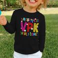VPK Here I Come First Day Of VPK Back To School VPK Graphic Toddler Long Sleeve Tee VPK Here I Come First Day Of VPK Back To School VPK Graphic Toddler Long Sleeve Tee