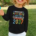 Watch Out First Grade Here I Come Shirts Back To School Graphic Toddler Long Sleeve Tee