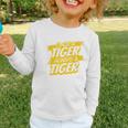 Always A Tiger Back To School Spirit GY Performance Graphic Toddler Long Sleeve Tee Always A Tiger Back To School Spirit GY Performance Graphic Toddler Long Sleeve Tee