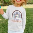 Blessed Principal Back To School Boho Rainbow Premium Tri-Blend Graphic Toddler Long Sleeve Tee Blessed Principal Back To School Boho Rainbow Premium Tri-Blend Graphic Toddler Long Sleeve Tee