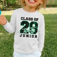 Class Of 2028 Junior High School Back To School 11th Grade Graphic Toddler Long Sleeve Tee Class Of 2028 Junior High School Back To School 11th Grade Graphic Toddler Long Sleeve Tee