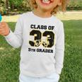 Class Of 2033 5th Grader Elementary School Back To School Graphic Toddler Long Sleeve Tee Class Of 2033 5th Grader Elementary School Back To School Graphic Toddler Long Sleeve Tee