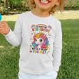 Crush Fifth Grade Girls Back To School Unicorn First Day Graphic Toddler Long Sleeve Tee Crush Fifth Grade Girls Back To School Unicorn First Day Graphic Toddler Long Sleeve Tee