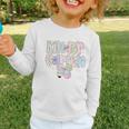 Cute Preppy Back To School Floral Kindergarten For Girls Graphic Toddler Long Sleeve Tee Cute Preppy Back To School Floral Kindergarten For Girls Graphic Toddler Long Sleeve Tee