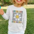 Little Miss 5th Grade Retro Groovy 5th Grade Back To School Graphic Toddler Long Sleeve Tee Little Miss 5th Grade Retro Groovy 5th Grade Back To School Graphic Toddler Long Sleeve Tee