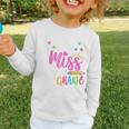 Little Misss Third Grade Back To School 3rd Grader Girl Graphic Toddler Long Sleeve Tee Little Misss Third Grade Back To School 3rd Grader Girl Graphic Toddler Long Sleeve Tee
