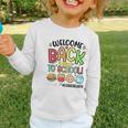 Lunch Lady Welcome Back To School First Day Of School Graphic Toddler Long Sleeve Tee