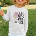 Preschool Little Miss Back To School Girls Kids Preschool Graphic Toddler Long Sleeve Tee Preschool Little Miss Back To School Girls Kids Preschool Graphic Toddler Long Sleeve Tee
