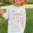 Ready To Sparkle 7th Grade Back To School For Girls Performance Graphic Toddler Long Sleeve Tee