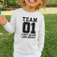 Team 1st Grade All-Stars Back To School Sports Jersey Graphic Toddler Long Sleeve Tee Team 1st Grade All-Stars Back To School Sports Jersey Graphic Toddler Long Sleeve Tee