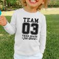 Team 3rd Grade All-Stars Back To School Sports Jersey Graphic Toddler Long Sleeve Tee Team 3rd Grade All-Stars Back To School Sports Jersey Graphic Toddler Long Sleeve Tee