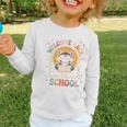 Welcome Back To School Raccoon First Day Of School Checkered Premium Tri-Blend Graphic Toddler Long Sleeve Tee Welcome Back To School Raccoon First Day Of School Checkered Premium Tri-Blend Graphic Toddler Long Sleeve Tee