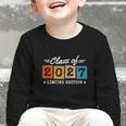 2027 Back To School Graduation Limited Edition Class Of 2027 Graphic Toddler Long Sleeve Tee 2027 Back To School Graduation Limited Edition Class Of 2027 Graphic Toddler Long Sleeve Tee