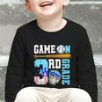 3rd Grade Back To School Baseball Drip Ice Cream Game On Graphic Toddler Long Sleeve Tee 3rd Grade Back To School Baseball Drip Ice Cream Game On Graphic Toddler Long Sleeve Tee