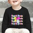 4th Grade For Girls Back To School First Day Fourth Grade Graphic Toddler Long Sleeve Tee