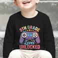 5th Grade Level Unlocked Shirt – Gamer Back To School Graphic Toddler Long Sleeve Tee 5th Grade Level Unlocked Shirt – Gamer Back To School Graphic Toddler Long Sleeve Tee