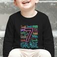 7th Grade Typography Team Seventh Grade Back To School Kids Graphic Toddler Long Sleeve Tee 7th Grade Typography Team Seventh Grade Back To School Kids Graphic Toddler Long Sleeve Tee