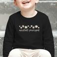 Assistant Principal Appreciation Flower Daisy Back To School Graphic Toddler Long Sleeve Tee