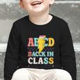 Back To School ABCD Back In Class Graphic Toddler Long Sleeve Tee