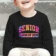 Back To School Colorful Senior Class Of 2026 Graduation Graphic Toddler Long Sleeve Tee Back To School Colorful Senior Class Of 2026 Graduation Graphic Toddler Long Sleeve Tee