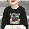 Back To School Kindergarten Here I Come Train Boys Girls Graphic Toddler Long Sleeve Tee Back To School Kindergarten Here I Come Train Boys Girls Graphic Toddler Long Sleeve Tee