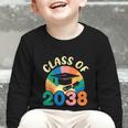 Back To School Pre-K Kindergarten Graduation Class Of 2038 Graphic Toddler Long Sleeve Tee Back To School Pre-K Kindergarten Graduation Class Of 2038 Graphic Toddler Long Sleeve Tee
