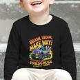 Back To School Preschool Pre-K Monster Truck First Day Boys Graphic Toddler Long Sleeve Tee Back To School Preschool Pre-K Monster Truck First Day Boys Graphic Toddler Long Sleeve Tee