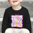 Back To School Third Grade Girls Coquette Bow 3rd Grade Kids Graphic Toddler Long Sleeve Tee Back To School Third Grade Girls Coquette Bow 3rd Grade Kids Graphic Toddler Long Sleeve Tee