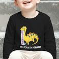Back To School Welcome To Fourth Grade Graphic Toddler Long Sleeve Tee Back To School Welcome To Fourth Grade Graphic Toddler Long Sleeve Tee