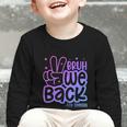 Bruh We Back 4th Graders Back To School Fourth Grade Kids Graphic Toddler Long Sleeve Tee Bruh We Back 4th Graders Back To School Fourth Grade Kids Graphic Toddler Long Sleeve Tee