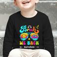 Bruh We Back Custodian Back To School Graphic Toddler Long Sleeve Tee