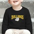 Bulldogs Back To School Spirit GY Graphic Toddler Long Sleeve Tee