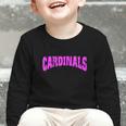 Cardinals Back To School Spirit Pk Graphic Toddler Long Sleeve Tee