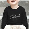 Cardinals Heart Back To School Spirit Graphic Toddler Long Sleeve Tee Cardinals Heart Back To School Spirit Graphic Toddler Long Sleeve Tee