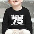 Class Of 1975 50 Years Later Reunions SQUAD Back To School Graphic Toddler Long Sleeve Tee Class Of 1975 50 Years Later Reunions SQUAD Back To School Graphic Toddler Long Sleeve Tee