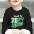 Class Of 2027 Senior 2027 Back To School Graduation 2027 Graphic Toddler Long Sleeve Tee