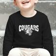 Cougars Back To School Spirit Graphic Toddler Long Sleeve Tee Cougars Back To School Spirit Graphic Toddler Long Sleeve Tee