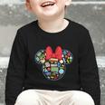 Disney Minnie Mouse Back To School Supplies Face Outline Graphic Toddler Long Sleeve Tee Disney Minnie Mouse Back To School Supplies Face Outline Graphic Toddler Long Sleeve Tee