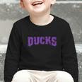 Ducks Back To School Spirit P Graphic Toddler Long Sleeve Tee Ducks Back To School Spirit P Graphic Toddler Long Sleeve Tee