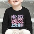 In My Elementary School Era Back To School Elementary School Graphic Toddler Long Sleeve Tee